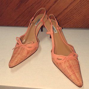 Alfani woman formal sling back shoe.